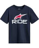 ALPINESTARS Ride 4.0 CSF T-Shirt NAVY/WHITE/RED
