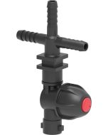 3 Way Nozzle Body Boom Fitting 3/8 Hose Fitting Quad Sprayer