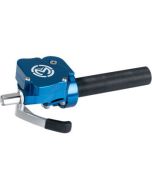 Quad Bike Billet Aluminium Dual Gasser Thumb & Twist Throttle BLUE