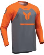 THOR Youth Ridemode Menace Jersey Gray/Orange