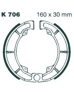 K706 EBC Quad Brake Shoes