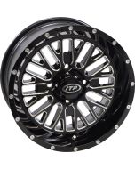ITP Momentum 15X7 4/137 5+2 Black ATV Wheel