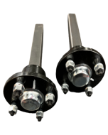 Pair Of Quad Bike Weld On Trailer Hub & Stubs