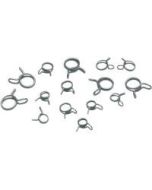 Moose Racing Fuel/Vacuum Line Hose Clamps 15PK