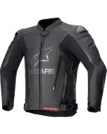 Alpinestars Gp Plus R V4 Leather Jacket Grey Black Orange