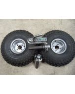 Quad DIY Trailer Kit Weld On Hubs Wheels Tyres Coupling