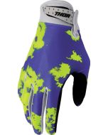 THOR Launchmode Bleach Gloves Yellow/Purple/Black