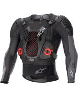 Alpinestars Bionic Plus V2 Black Protection Jacket Red