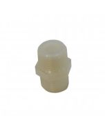 Fimco Parts Nylon Close Threaded Nipple 1/2 x 1/2 MNPT