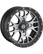 Moose Utility 545 Rocker 14X7 4/110 Alloy Quad UTV Wheel