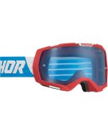 THOR Regiment Goggles White/Red/Blue