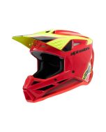 ALPINESTARS Youth S-M3 Fray Red/Yellow MX Helmet