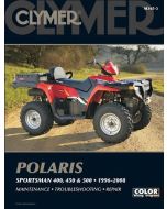 Polaris Sportsman 400,450 & 500 96-08 Clymer Workshop Manual