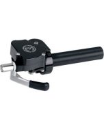 Quad Bike Billet Aluminium Dual Gasser Thumb & Twist Throttle BLACK