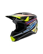 ALPINESTARS Youth SM3 Wurx Black/Yellow MX Helmet