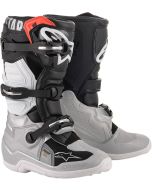Alpinestars Tech 7s Youth Boots Grey Black Red