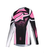 ALPINESTARS Stella Techstar Nomur Jersey BLK/WH/FUCHSIA 