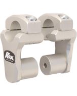 ROX PIVOTING HANDLEBAR RISER FOR 28,6 mm (11/8") HANDLEBARS 51mm RISE CLEAR ANIDIZED