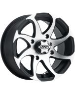 ITP Twister 14X7 4/137 5+2 Right Hand In Black ATV Quad Wheel