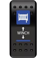 MUD Winch For Dash Blue Rocker Switch ATV UTV