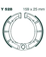 Y528 EBC Quad Brake Shoes