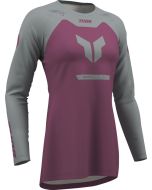 THOR Women's Ridemode Menace Jersey Gray/Purple
