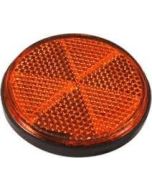 Amber Reflector Bolt On 6mm Thread Quad ATV Parts