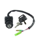 Kawasaki KLF220 KLF250 Ignition Switch and Key 2 Wire