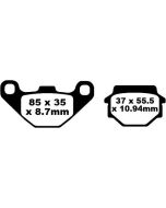 FA372TT EBC Quad Brake Pads