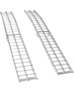 ATV UTV FOLDING ARCHED ALUMINIUM LOADING RAMPS 12" X 90" 540KG Capacity