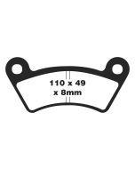 FA482TT EBC Quad Brake Pads