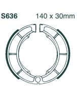 S636 EBC Quad Brake Shoes