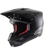 Alpinestars Supertech SM5 Solid Black Mx Helmet
