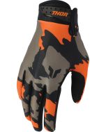 THOR Launchmode Hunter Gloves Orange/Brown/Black