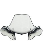 PowerMadd Cobra ProTek Standard Mount ATV Windshield w/ Headlight Cut-Out - 24570