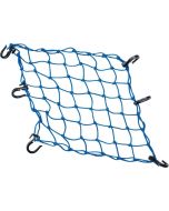 ADJUSTABLE CARGO NET 38cm X 38cm BLUE