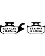 FA413TT EBC Quad Brake Pads