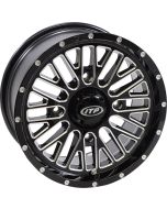 ITP Momentum 14X7 4/156 5+2 Black ATV Wheel