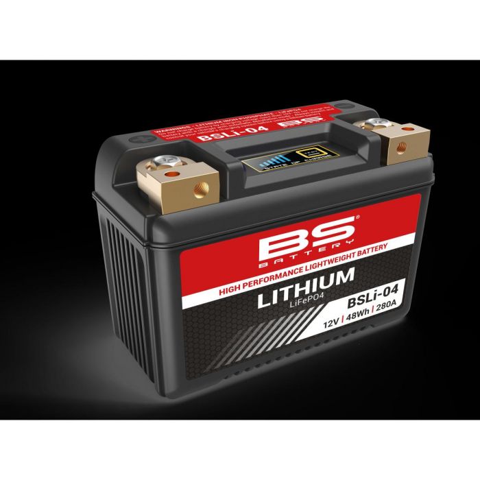 BS Battery Lithium BSLI04 (L) 134mm (W) 65mm (H) 92mm