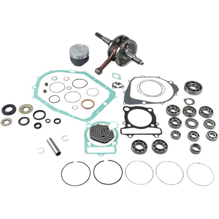 YAMAHA Warrior 350 87-04/Raptor 350 05-13 Complete Rebuild Kit In A Box Hot Rods Vertex /w +1mm piston