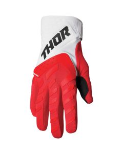 Thor MX Spectrum Gloves Youth Red - White 2022 Model