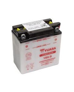 YUASA YB9-B Battery with Acid Pack