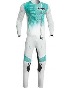 THOR Prime Tech MX Motorcross Jersey Teal/White 2023 Model
