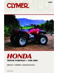 Honda TRX450 Foreman 98-04 Workshop Manual