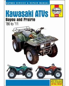 Kawasaki KLF 220 250 300 Quad Haynes Manual