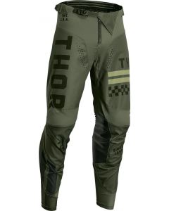 THOR Pulse Combat MX Motorcross Pants Green 2023 Model