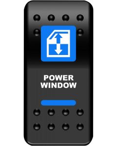 Rocker Switch Electric Window UTV 12v Blue