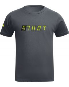 THOR Youth Tech MX Motorcross T-Shirt Charcoal 2023 Model