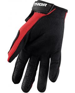 THOR Sector MX Motorcross Gloves Black/Red 2023 Model