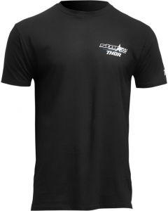 THOR Star Racing MX Motorcross T-Shirt Black 2023 Model